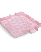 Momi Covoras de joaca Puzzle Zawi 150x150 cm Pink