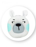 Momi Leagan pentru bebelusi Liss Bear GriTurcoaz