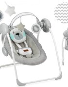 Momi Leagan pentru bebelusi Liss Bear GriTurcoaz