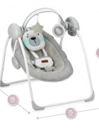 Momi Leagan pentru bebelusi Liss Bear GriTurcoaz