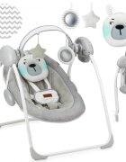 Momi Leagan pentru bebelusi Liss Bear GriTurcoaz