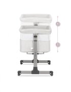 Momi Patut Co-sleeper Revo Light Grey