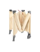 Momi Patut pliabil cu doua nivele si masuta de infasat 120X60 cm Belove Plus Beige