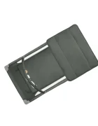 Momi Patut pliabil cu doua nivele si masuta de infasat 120x60 cm Belove Plus Green