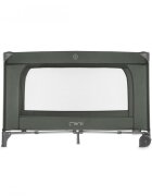 Momi Patut pliabil cu doua nivele si masuta de infasat 120x60 cm Belove Plus Green