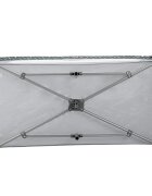 Momi Patut pliabil pentru copii Belove Grey 60x120 cm cu roti usita cu fermoar geanta de transport