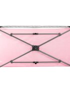 Momi Patut pliabil pentru copii Belove Pink 60x120 cm cu roti usita cu fermoar geanta de transport