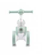 Momi Ride-On pentru copii fara pedale Tobis Green cu lumini sunet si difuzor de balonase ghidon reglabil pe inaltime in 3 puncte potrivit pentru copii de la 24 de luni sarcina maxima 20 kg