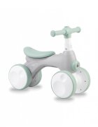 Momi Ride-On pentru copii fara pedale Tobis Green cu lumini sunet si difuzor de balonase ghidon reglabil pe inaltime in 3 puncte potrivit pentru copii de la 24 de luni sarcina maxima 20 kg