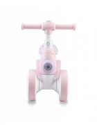 Momi Ride-On pentru copii fara pedale Tobis Pink cu lumini sunet si difuzor de balonase ghidon reglabil pe inaltime in 3 puncte potrivit pentru copii de la 24 de luni sarcina maxima 20 kg