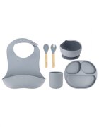Momi Set pentru diversificare din silicon Ami grey