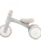 Momi Tricicleta fara pedale pentru copii Tedi Grey recomandata de la 1 an pana la greutatea maxima de 25 kg stabila roti sigure pentru podea usoara cadru robust