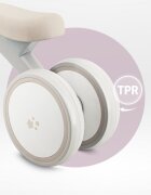 Momi Tricicleta fara pedale pentru copii Tedi Grey recomandata de la 1 an pana la greutatea maxima de 25 kg stabila roti sigure pentru podea usoara cadru robust