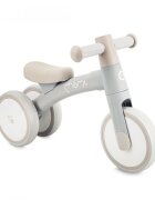 Momi Tricicleta fara pedale pentru copii Tedi Grey recomandata de la 1 an pana la greutatea maxima de 25 kg stabila roti sigure pentru podea usoara cadru robust