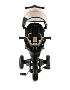 Momi Tricicleta pentru copii ivi Beige multifunctionala 3 in 1 cu scaun reversibil maner telescopic accesorii incluse