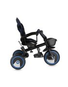 Momi Tricicleta pentru copii ivi Navy Blue multifunctionala 3 in 1 cu scaun reversibil maner telescopic accesorii incluse