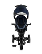 Momi Tricicleta pentru copii ivi Navy Blue multifunctionala 3 in 1 cu scaun reversibil maner telescopic accesorii incluse