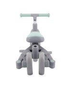 Momi Tricicleta pentru copii Solivia Green 4 in 1 transformabila maner telescopic roti pivotante scaun reglabil greutate suportata 25 kg