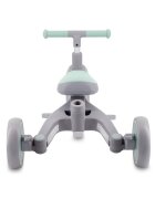 Momi Tricicleta pentru copii Solivia Green 4 in 1 transformabila maner telescopic roti pivotante scaun reglabil greutate suportata 25 kg