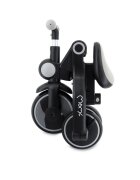 Momi Tricicleta pentru copii Solivia Grey 4 in 1 transformabila maner telescopic roti pivotante scaun reglabil greutate suportata 25 kg