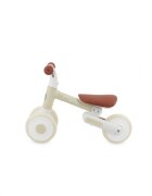 Momi Tricicleta pliabila fara pedale Dex beige cadru pliabil scaun reglabil in 2 pozitii roti din cauciuc Eva greutate maxim admisa 20 kg recomandata copiilor de la 1 an