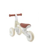 Momi Tricicleta pliabila fara pedale Dex beige cadru pliabil scaun reglabil in 2 pozitii roti din cauciuc Eva greutate maxim admisa 20 kg recomandata copiilor de la 1 an