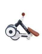 Momi Tricicleta pliabila fara pedale Dex graphite cadru pliabil scaun reglabil in 2 pozitii roti din cauciuc Eva greutate maxim admisa 20 kg recomandata copiilor de la 1 an
