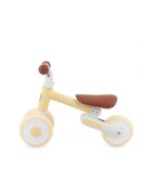 Momi Tricicleta pliabila fara pedale Dex yellow cadru pliabil scaun reglabil in 2 pozitii roti din cauciuc Eva greutate maxim admisa 20 kg recomandata copiilor de la 1 an