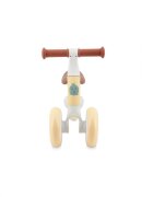 Momi Tricicleta pliabila fara pedale Dex yellow cadru pliabil scaun reglabil in 2 pozitii roti din cauciuc Eva greutate maxim admisa 20 kg recomandata copiilor de la 1 an