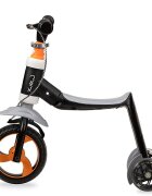 Momi Trotineta transformabila 2 in 1 Elios Black lumini LED ghidon reglabil platforma antiderapanta greutate suportata 25 kg