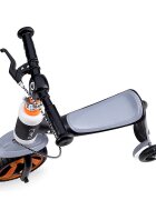 Momi Trotineta transformabila 2 in 1 Elios Black lumini LED ghidon reglabil platforma antiderapanta greutate suportata 25 kg