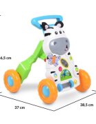 MONI Antepremergator 2 in 1 Little Zebra Blue
