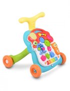 MONI Antepremergator 2in1 si centru de activitati Musical Walker cu panou muzicalluminiangrenaje mobiletelefon si pian