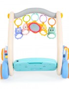 MONI Antepremergator si centru de activitati 2in1 Piano Blue