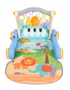 MONI Antepremergator si centru de activitati 2in1 Piano Blue