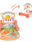 MONI Antepremergator si centru de activitati 2in1 Piano Pink