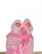 MONI Balansoar calut din plus pentru copii Pink Horse