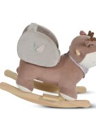 MONI Balansoar din plus Daphne cu scaune si spatar centura de siguranta functii muzicale greutate admisa 30 kg dimensiune 60x30x46 cm