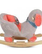 MONI Balansoar din plus Ollie cu scaunel si spatar centura de siguranta functii muzicale greutate admisa 30 kg dimensiune 60x33x49 cm