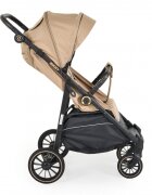 MONI Carucior 0-22 kg cu cadru din aluminiu si spatar reglabil Buggy Bej