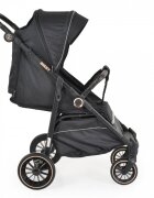 MONI Carucior 0-22 kg cu cadru din aluminiu si spatar reglabil Buggy Black