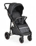 MONI Carucior 0-22 kg cu cadru din aluminiu si spatar reglabil Buggy Black