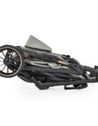 MONI Carucior 0-22 kg cu cadru din aluminiu si spatar reglabil Buggy Green