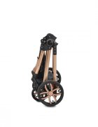 MONI Carucior 2in1 transformabil Alma Grey cu Sezut reversibilCadru din aluminiuRoti EVA rezistente cu suspensiiFranaCapotina cu vizierSpatar reglabilCentura de sigurantaCos de cumparaturiHusa picioare si Geanta
