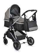 MONI Carucior 2in1 transformabil cu husa picioare si geanta mamici Kali Grey pana la 22kg