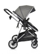 MONI Carucior 2in1 transformabil cu husa picioare si geanta mamici Kali Grey pana la 22kg