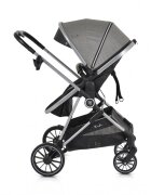 MONI Carucior 2in1 transformabil cu husa picioare si geanta mamici Kali Grey pana la 22kg