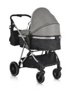MONI Carucior 2in1 transformabil cu husa picioare si geanta mamici Kali Grey pana la 22kg