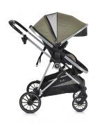 MONI Carucior 2in1 transformabil cu husa picioare si geanta mamici Kali Olive pana la 22kg