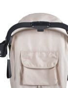 MONI Carucior sport cu pliere compacta si maner troller Trento Beige
